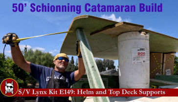 Helm and Top Deck Supports