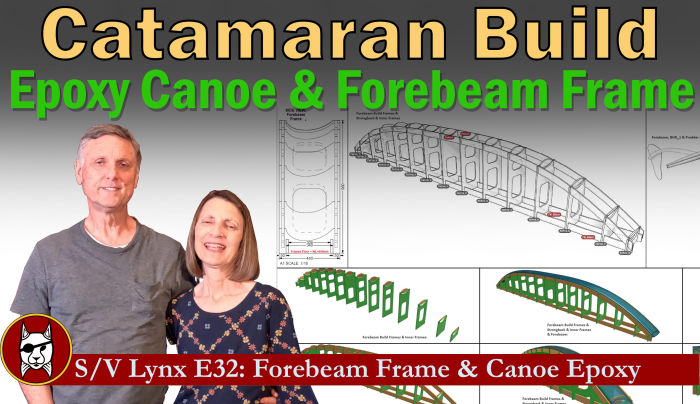 Forebeam Frame and Port Canoe Epoxy