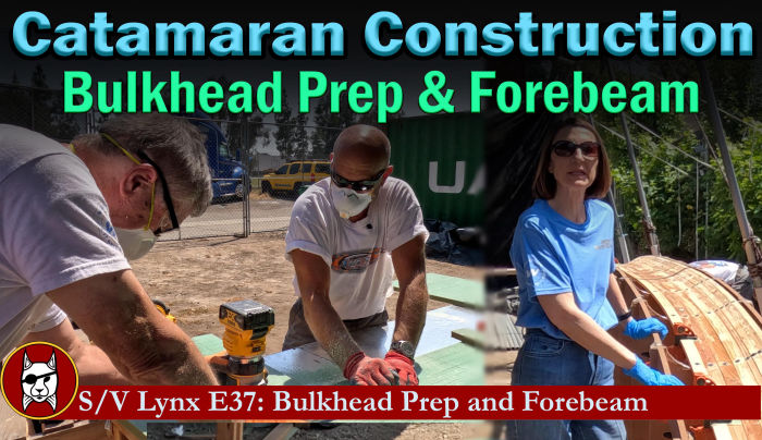 Bulkhead Prep and Forebeam Epoxy