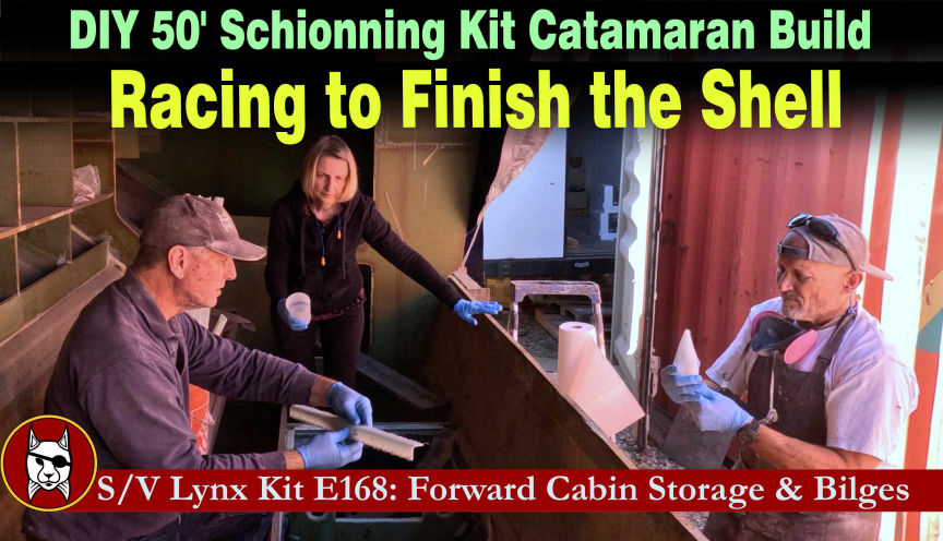 Forward Cabin Storage & Bilges