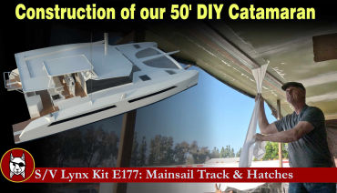 Mainsail Track and Hatches