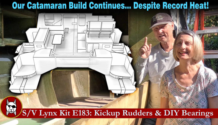 Kickup Rudders & DIY Bearings